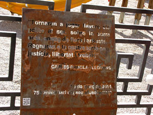 75&egrave; aniversari de l'afusellament de Carles Rahola