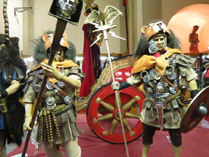 Exposici&oacute; Manaies de Girona - Soldats Romans