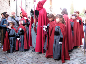 75è aniversari Associació de Jesús Crucificat - Manaies de Girona. Lliurament del Penó