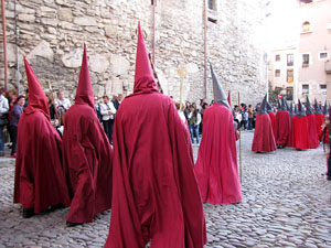 75è aniversari Associació de Jesús Crucificat - Manaies de Girona. Lliurament del Penó