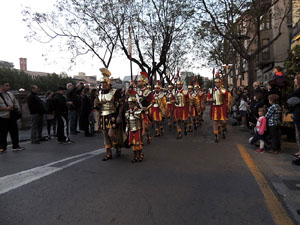 75è aniversari Associació de Jesús Crucificat - Manaies de Girona. Lliurament del Penó