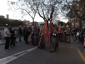 75è aniversari Associació de Jesús Crucificat - Manaies de Girona. Lliurament del Penó