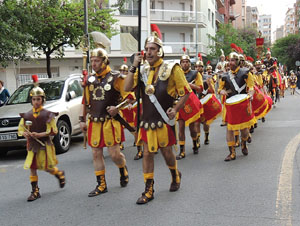 75è aniversari Associació de Jesús Crucificat - Manaies de Girona. Recollida del Penó