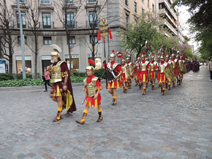 75è aniversari Associació de Jesús Crucificat - Manaies de Girona. Recollida del Penó