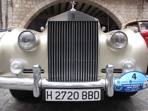 Rolls Royce a la plaça del Vi