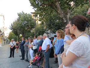 Diada Nacional 2014. Ofrena floral a Carles Rahola
