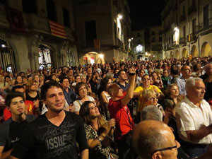 Diada Nacional 2014. La Marxa de Torxes