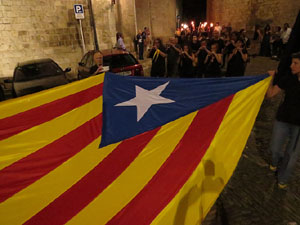 Diada Nacional 2014. La Marxa de Torxes