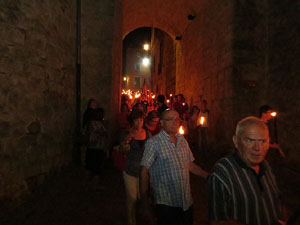 Diada Nacional 2014. La Marxa de Torxes