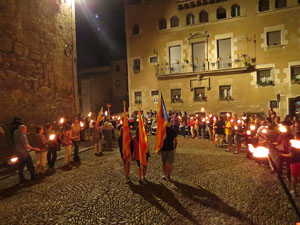 Diada Nacional 2014. La Marxa de Torxes