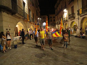 Diada Nacional 2014. La Marxa de Torxes