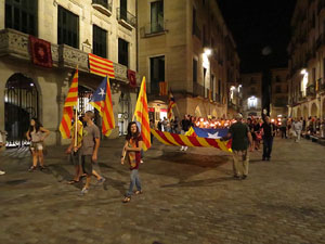Diada Nacional 2014. La Marxa de Torxes