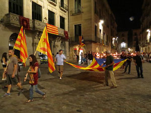 Diada Nacional 2014. La Marxa de Torxes