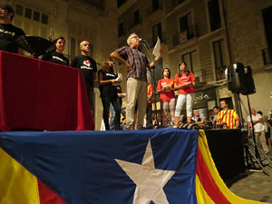 Diada Nacional 2014. La Marxa de Torxes