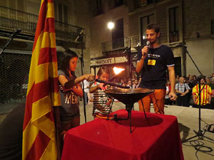 Diada Nacional 2014. La Marxa de Torxes