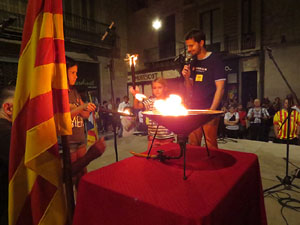 Diada Nacional 2014. La Marxa de Torxes