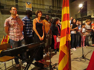 Diada Nacional 2014. La Marxa de Torxes