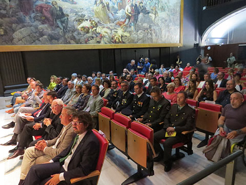 L'auditori durant l'acte institucional