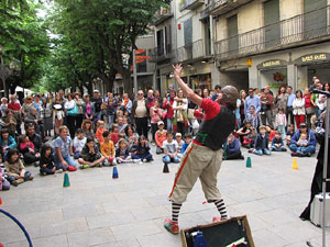 Festes de Primavera 2014. Espectacles a la Rambla
