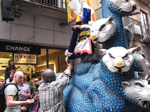 Festes de Primavera 2014. La penjada del Tarl&agrave;