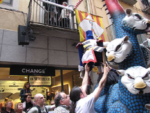 Festes de Primavera 2014. La penjada del Tarl&agrave;