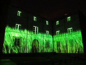 Girona, ciutat de festivals. Festival Internacional de Mapping, FIMG. Fa&ccedil;ana de la  Casa Pastors