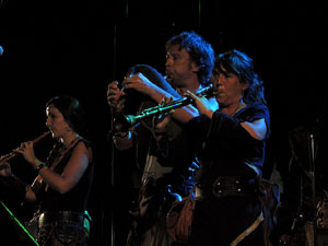 Fires de Sant Narcís 2013. Espectacle de Berros de la Cort i Alma Cubrae a la plaça de Sant Feliu