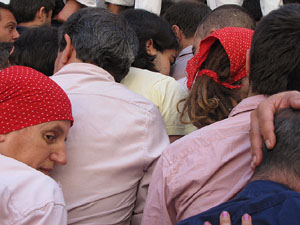 Fires de Sant Narcís 2013. Diada castellera a la plaça del Vi