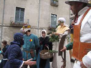 Fires de Sant Narcís 2013. Inauguració exposició La Girona Medieval amb Casus Bellic