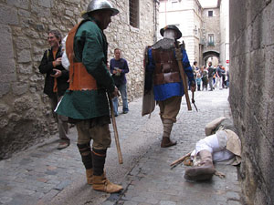 Fires de Sant Narc&iacute;s 2013. Inauguraci&oacute; exposici&oacute; La Girona Medieval amb Casus Bellic