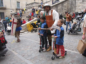 Fires de Sant Narc&iacute;s 2013. Inauguraci&oacute; exposici&oacute; La Girona Medieval amb Casus Bellic