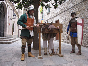 Fires de Sant Narc&iacute;s 2013. Inauguraci&oacute; exposici&oacute; La Girona Medieval amb Casus Bellic
