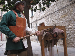 Fires de Sant Narc&iacute;s 2013. Inauguraci&oacute; exposici&oacute; La Girona Medieval amb Casus Bellic