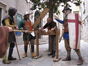 Fires de Sant Narc&iacute;s 2013. Inauguraci&oacute; exposici&oacute; La Girona Medieval amb Casus Bellic