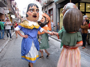 Fires de Sant Narcís 2013. La cercavila