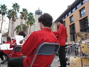 Fires de Sant Narcís 2013. Concert a la plaça de Santa Susanna per la Banda 