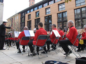 Fires de Sant Narcís 2013. Concert a la plaça de Santa Susanna per la Banda 