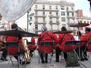 Fires de Sant Narcís 2013. Concert a la plaça de Santa Susanna per la Banda 