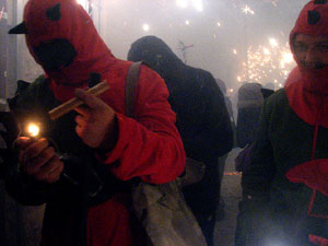 Fires de Sant Narcís 2013. El correfoc. 25 anys dels Diables de l'Onyar