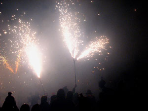 Fires de Sant Narc&iacute;s 2013. El correfoc. 25 anys dels Diables de l'Onyar