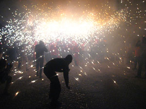 Fires de Sant Narc&iacute;s 2013. El correfoc. 25 anys dels Diables de l'Onyar