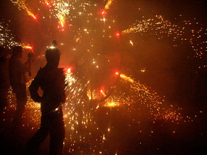 Fires de Sant Narc&iacute;s 2013. El correfoc. 25 anys dels Diables de l'Onyar