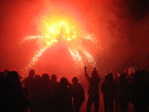 Fires de Sant Narc&iacute;s 2013. El correfoc. 25 anys dels Diables de l'Onyar