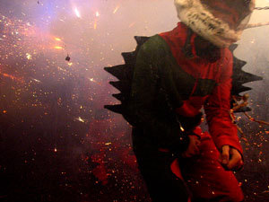 Fires de Sant Narc&iacute;s 2013. El correfoc. 25 anys dels Diables de l'Onyar
