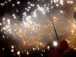 Fires de Sant Narcís 2013. El correfoc. 25 anys dels Diables de l'Onyar
