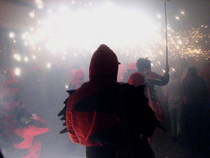 Fires de Sant Narcís 2013. El correfoc. 25 anys dels Diables de l'Onyar