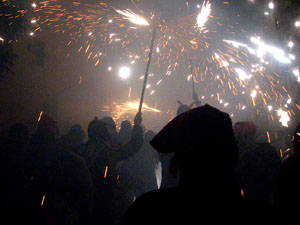 Fires de Sant Narcís 2013. El correfoc. 25 anys dels Diables de l'Onyar