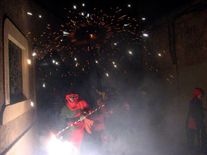 Fires de Sant Narcís 2013. El correfoc. 25 anys dels Diables de l'Onyar