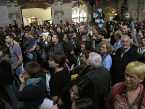 Fires de Sant Narc&iacute;s 2013. Espectacle a la pla&ccedil;a del Vi
