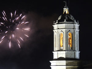 Fires de Sant Narcís 2013. Castell de focs artificials